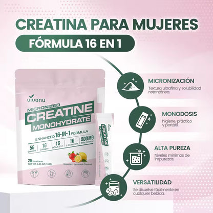 Creatina Monohidratada En Sobres