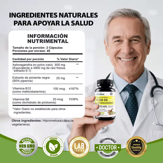 Ashwagandha KSM-66 4800mg