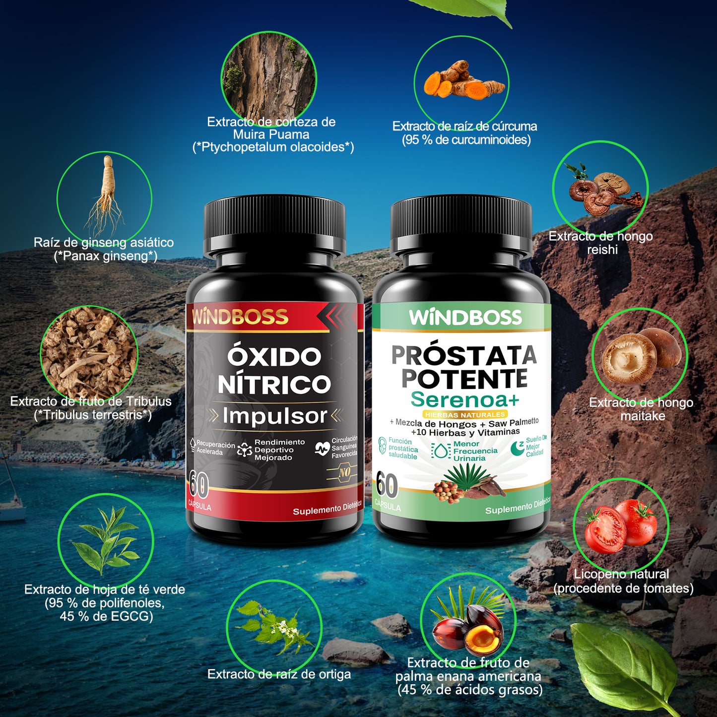 COMBO PROSTATA Y OXIDO NITRICO!!