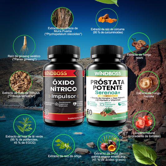 COMBO PROSTATA Y OXIDO NITRICO!!