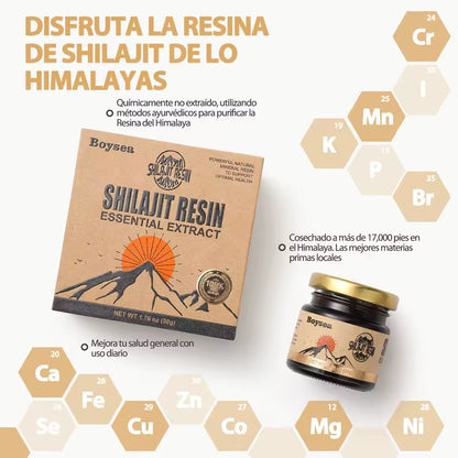 Shilajit Puro del Himalaya de Grado Oro 50% DE DESCUENTO!!!