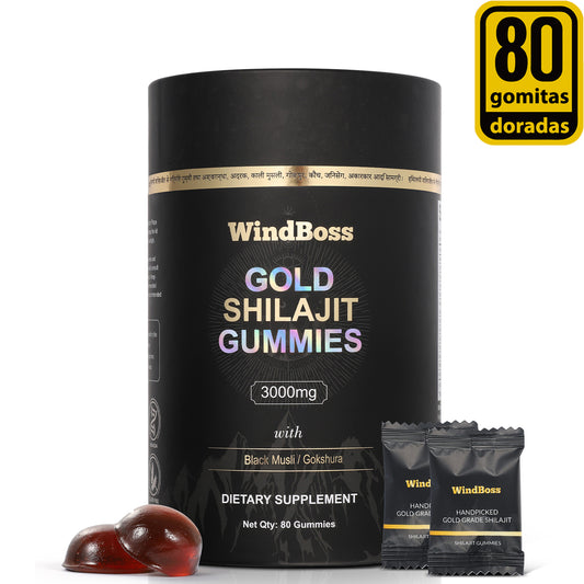 SHILAJIT 80 GOMITAS!  40% DE DESCUENTO!