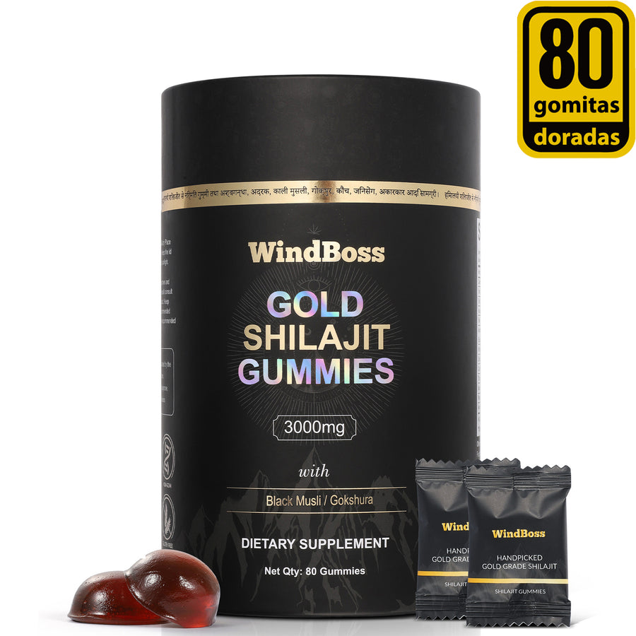 Shilajit 80 gomitas