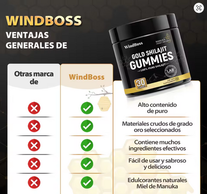 SHILAJIT 30 GOMITAS!!! 40% DE DESCUENTO!!!