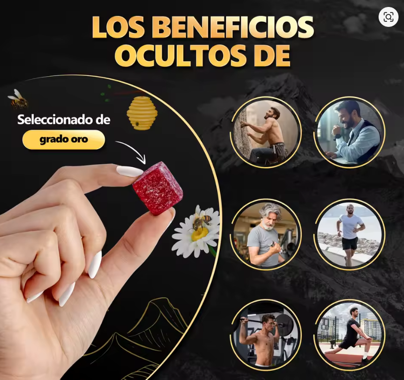 SHILAJIT 30 GOMITAS!!! 40% DE DESCUENTO!!!