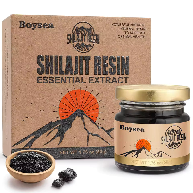 Shilajit en resina